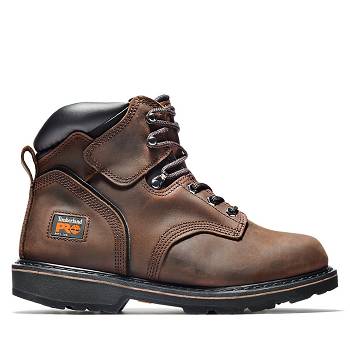 Timberland PRO Pit Boss 6" Soft Toe - Hnede Pracovne Cizmy Panske, TB0327B